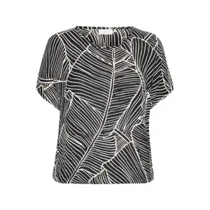 Damenbluse mit Druck KAFFE Amber image-0