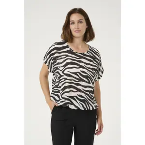 Damenbluse KAFFE Amber Printed image-1