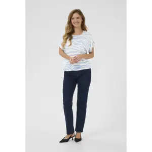 Blusa feminina KAFFE Amber Printed image-1