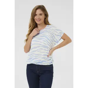Blusa feminina KAFFE Amber Printed image-2