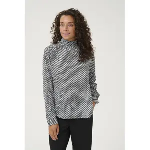 Blusa impressa para mulher KAFFE Amber image-1