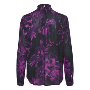 Blusa estampada feminina KAFFE Amber image-1