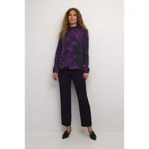 Blusa estampada feminina KAFFE Amber image-2