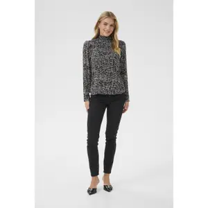 Blusa impressa para mulher KAFFE Amber image-1