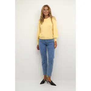 Pullover mit Rundhalsausschnitt Frau KAFFE Lizza image-1