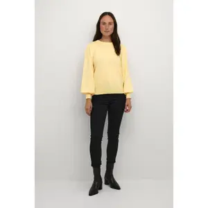 Pullover mit Rundhalsausschnitt Frau KAFFE Lizza image-3
