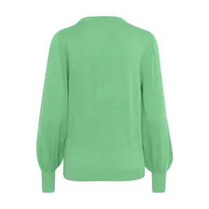 Pullover de malha com gola redonda para mulher KAFFE Lizza image-3