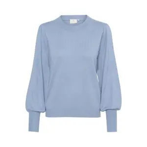 Pullover mit Rundhalsausschnitt Frau KAFFE Lizza image-0
