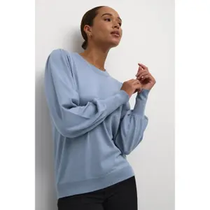 Pullover mit Rundhalsausschnitt Frau KAFFE Lizza image-5