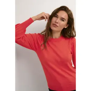 Pullover mit Rundhalsausschnitt Frau KAFFE Lizza image-5