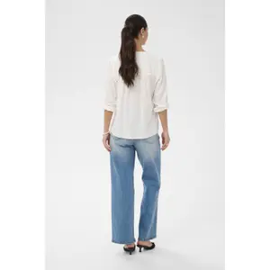 Blusa de manga comprida feminina KAFFE Milia image-2