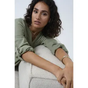 Blusa de manga comprida feminina KAFFE Milia image-4