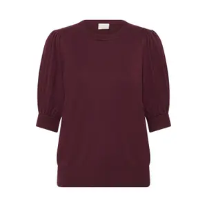 Pull mit 1/2 Ärmeln für Frauen KAFFE Lone image-0