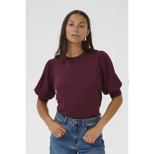 Pull mit 1/2 Ärmeln für Frauen KAFFE Lone image-2