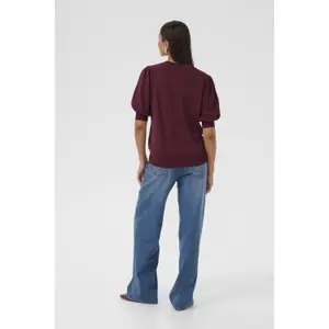 Pull mit 1/2 Ärmeln für Frauen KAFFE Lone image-4