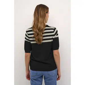 Sweter damski w paski KAFFE Lizza image-3