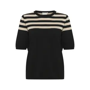 Sweter damski w paski KAFFE Lizza image-4