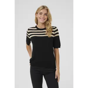 Sweter damski w paski KAFFE Lizza image-6