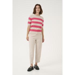 Striped knit blouse for women KAFFE Lizza image-2