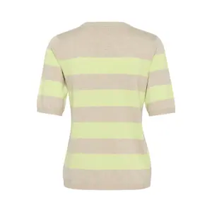 Sweter damski w paski KAFFE Lizza image-1