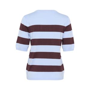 Saltador feminino KAFFE Lizza Striped image-4