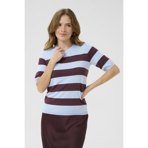 Saltador feminino KAFFE Lizza Striped image-2
