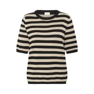 Sweter damski w paski KAFFE Lizza image-1