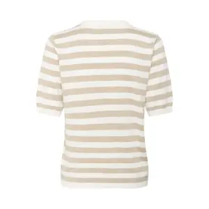 Sweter damski w paski KAFFE Lizza image-1