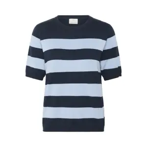 Gestreifte Strickbluse für Damen KAFFE Lizza image-1