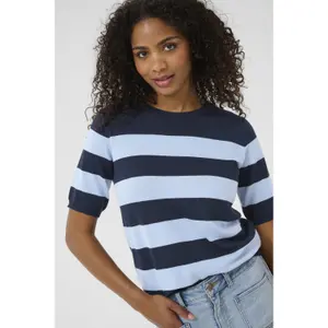 Gestreifte Strickbluse für Damen KAFFE Lizza image-5