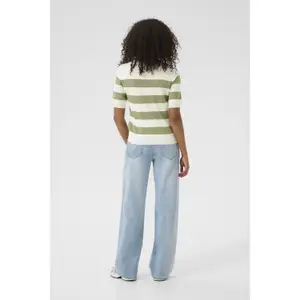 Sweter damski w paski KAFFE Lizza image-4