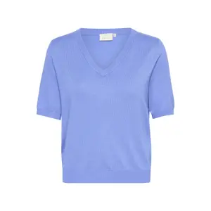Pullover mit V-Ausschnitt Frau KAFFE Lizza image-0