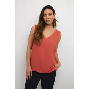 Camiseta de tirantes para mujer KAFFE Milia image-2