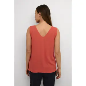 Camiseta de tirantes para mujer KAFFE Milia image-5