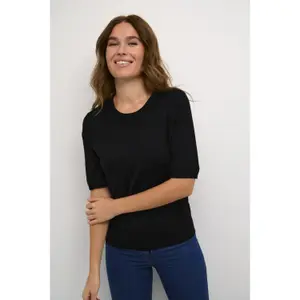 Camisola de gola redonda para mulher KAFFE Lizza image-3