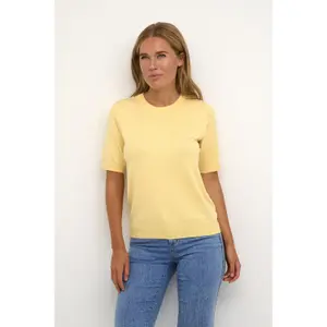 Pullover mit Rundhalsausschnitt Frau KAFFE Lizza image-1