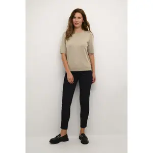 Pullover mit Rundhalsausschnitt Frau KAFFE Lizza image-1