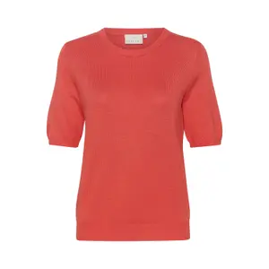 Pullover mit Rundhalsausschnitt Frau KAFFE Lizza image-0