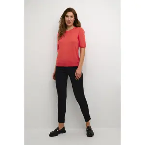 Pullover mit Rundhalsausschnitt Frau KAFFE Lizza image-2