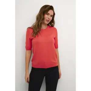 Pullover mit Rundhalsausschnitt Frau KAFFE Lizza image-1
