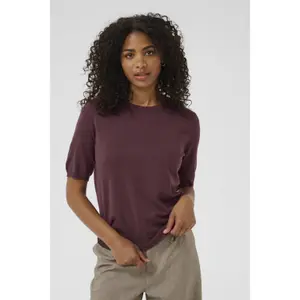 Camisola de gola redonda para mulher KAFFE Lizza image-2