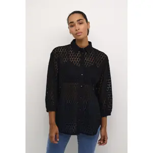 Camisa de renda feminina KAFFE Loren image-2