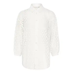 Camisa de renda feminina KAFFE Loren image-0