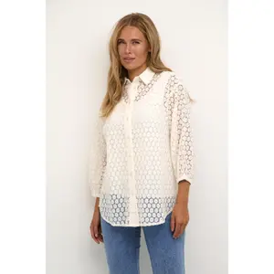 Camisa de renda feminina KAFFE Loren image-2