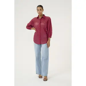 Chemise en dentelles femme KAFFE Loren image-1