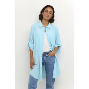 Robe chemise femme KAFFE Pauline image-1