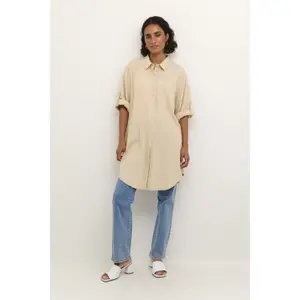 Vestido de camisa de mulher KAFFE Pauline image-1