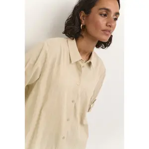 Vestido de camisa de mulher KAFFE Pauline image-5