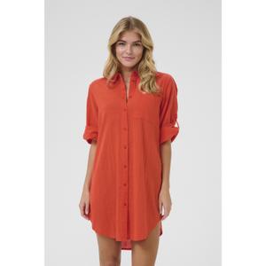 Women's shirt dress KAFFE Pauline image-3