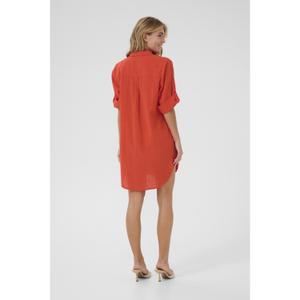 Women's shirt dress KAFFE Pauline image-4